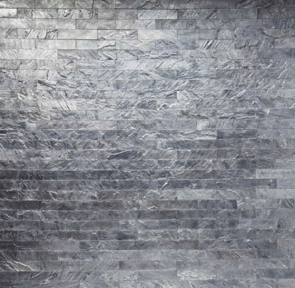 Tempered Metallic Gunmetal Tile