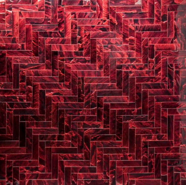 Tempered Metallic Ruby Tile - Image 9