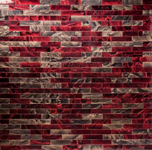 Tempered Metallic Ruby Tile - Image 4