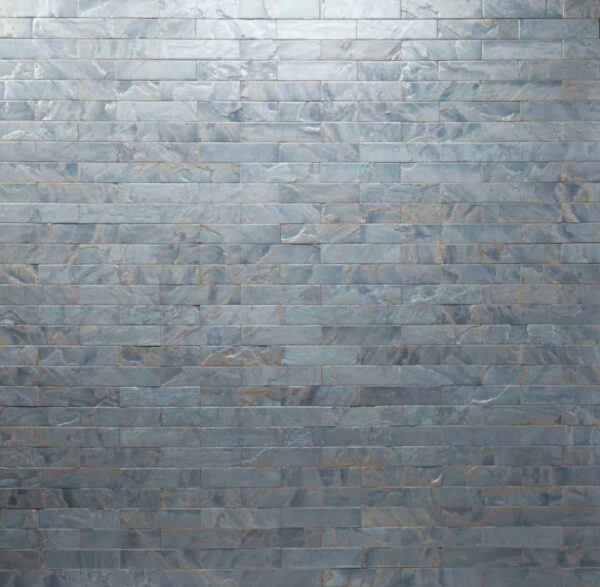 Tempered Pigment Glaze Blue Opal Tile