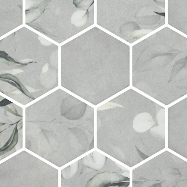 Botanicals Elowen 3" Hexagon Mosaic