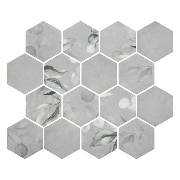 Botanicals Elowen 3" Hexagon Mosaic - Image 3
