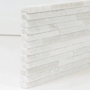 Arctic White Thin Angled, End