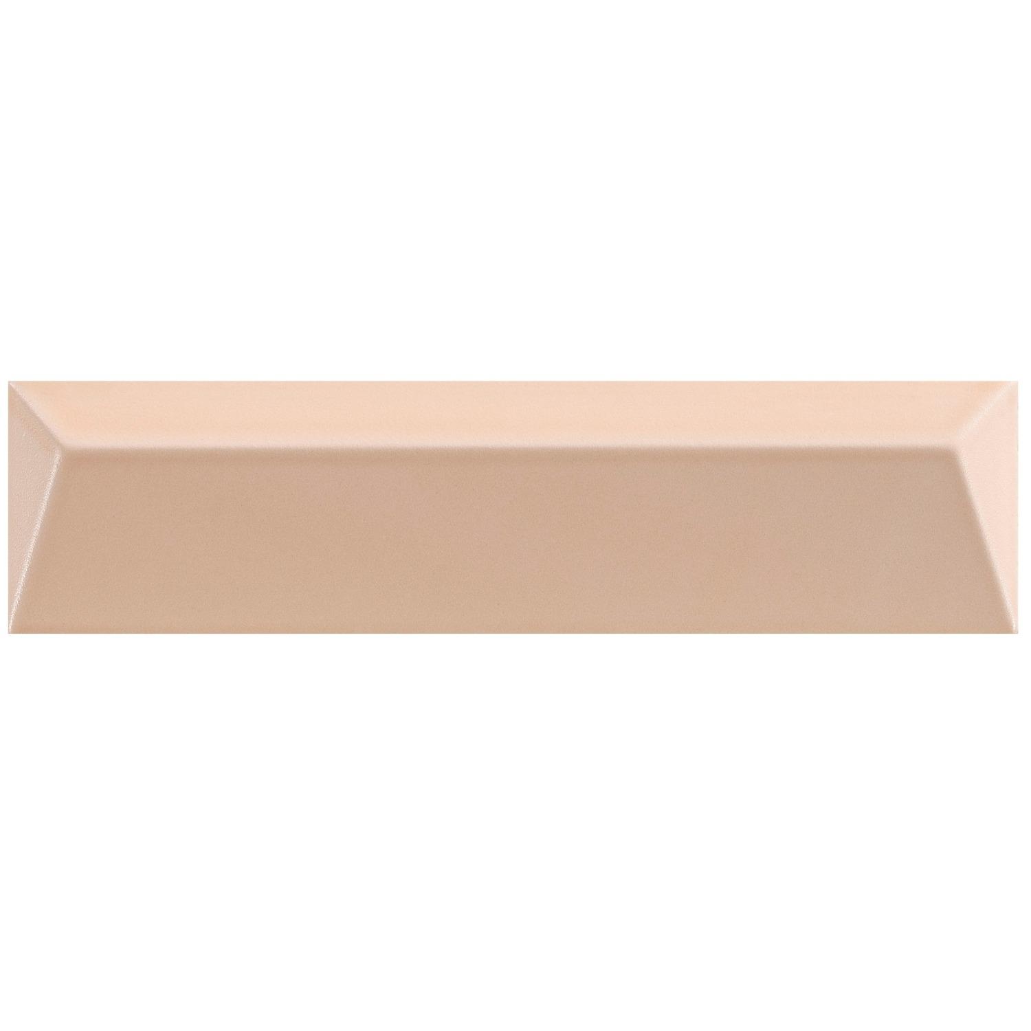 A long, rectangular piece with a smooth, glossy surface in a light beige color.