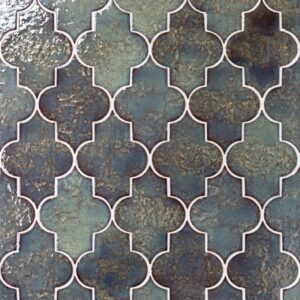 Lantern 3" x  8" Glossy Porcelain Tile in Cobalt