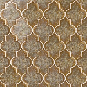 Lantern 3" x 8" Glossy  Porcelain Tile in Ochre