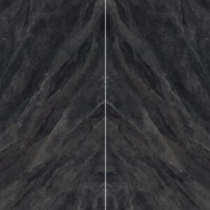 Magnifica 60" x 126" Honed Porcelain Slab Bookmatched in Pietra Scura