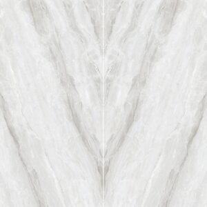 Magnifica 60" x 126" Honed Porcelain Slab Bookmatched in Pietra Bianca