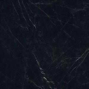 A textured black marble surface with subtle white veins and markings, creating a sophisticated and elegant appearance.