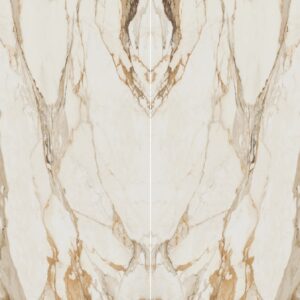 Magnifica Encore 60" x 126" Polished Bookmatched Porcelain Slab in Calacatta Borghini