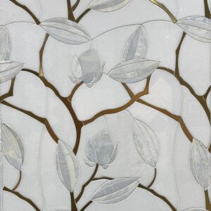 Tango Tile Waterjet Mosaics, Vine