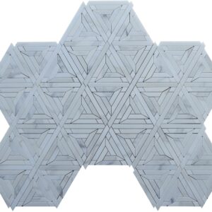 Tango Tile Waterjet Mosaics, Stars and
  Stripes 2