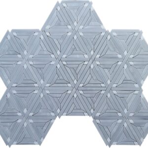 Tango Tile Waterjet Mosaics, Stars and
  Stripes 3