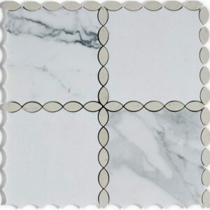 Tango Tile Waterjet Mosaics, Picot Light