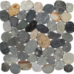 Ocean Stones Sliced Mosaic Java