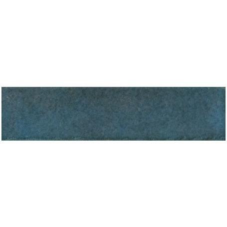Noho Blue Glossy Quarter Round Wall Tile - Image 2