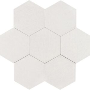 Albatross Cream Hex Matte 8-Piece Random Deco Set Mix