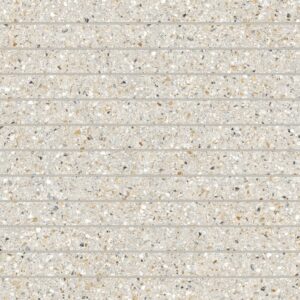 Mystère 1" x 12" Structured Porcelain Mosaic Tile in Linen