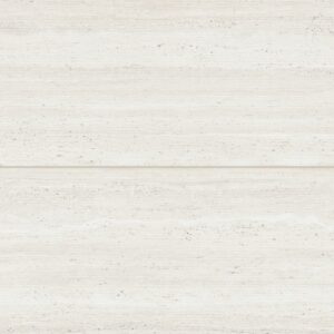 Sensi Roma 24" x 48" Satin Porcelain Wave Deco in White