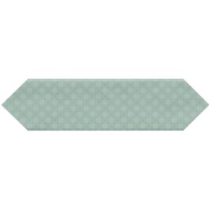 Marrow Seafoam 3" x 12" Glossy Deco