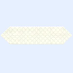 Marrow Cream 3" x 12" Matte Deco