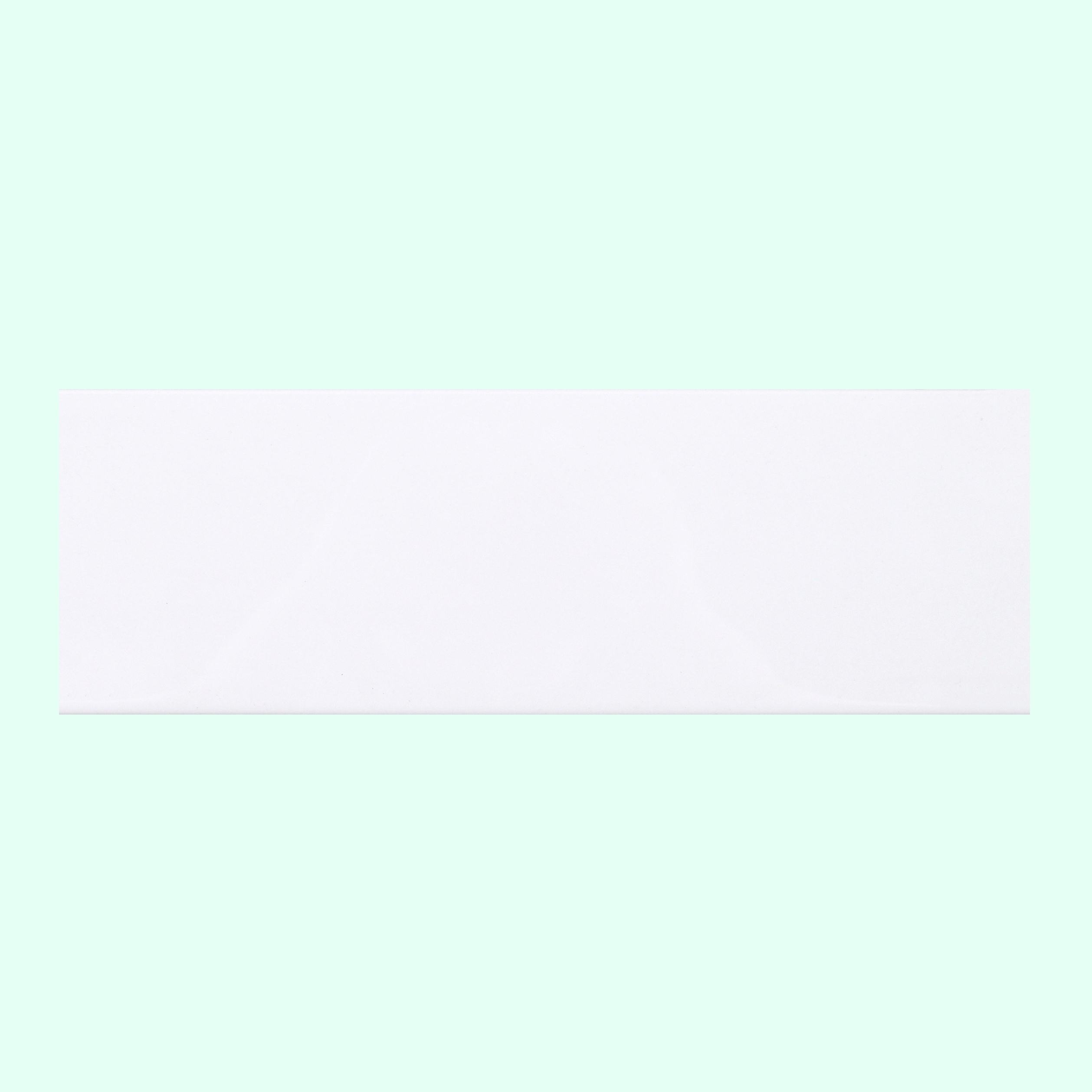 Classic White Sta1300 Glossy 4" x 12" Wall Tile