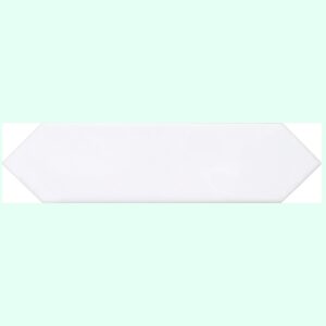 Classic White Sta1306 Matte 3" x 12" Undulated Picket