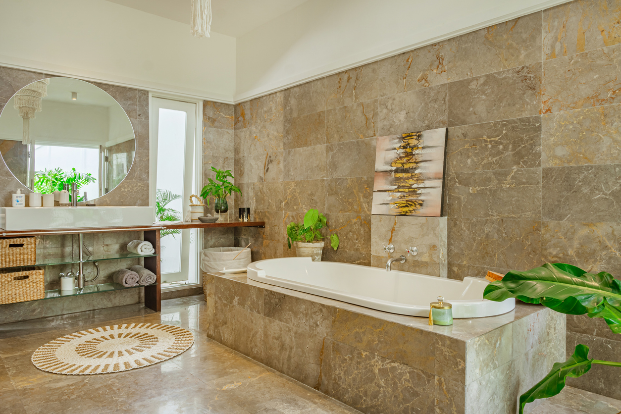 Bigger Bathroom tiles