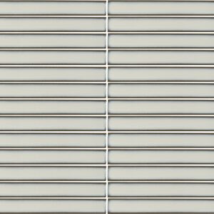 Stratum Willlow Frost 1" x 6" Concave Mosaic